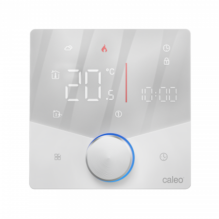Wi-Fi терморегулятор CALEO C933 Wi-Fi Белый для теплого пола