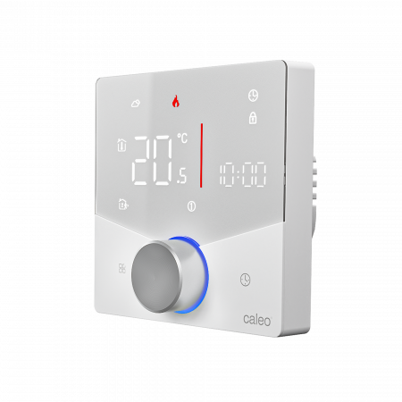 Wi-Fi терморегулятор CALEO C933 Wi-Fi Белый для теплого пола