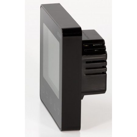 Терморегулятор ДЕВИ Prime Wi-Fi black с датчиком пола