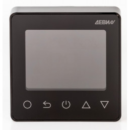 Терморегулятор ДЕВИ Prime Wi-Fi black с датчиком пола