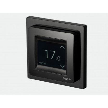 Терморегулятор для теплого пола DEVIreg Touch black