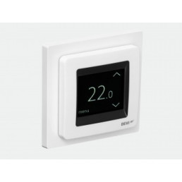 Терморегулятор для теплого пола DEVIreg Touch Polar White