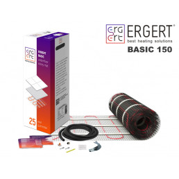 Нагревательный  мат ERGERT Basic-150 - 0,5 кв.м. 
