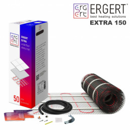 Тонкий нагревательный  мат ERGERT Extra-150 - 1,0 кв.м. 