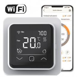 Wi-Fi терморегулятор для теплого пола ERGERT FLOOR CONTROL 360W WHITE