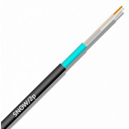 Секция резистивного (двужильного) кабеля EXTHERM SNOW/2P 180/30 (6 м,180 Вт) для открытых площадей, тротуаров, погрузочно-разгрузочных зон, крыш, трубопроводов и резервуаров