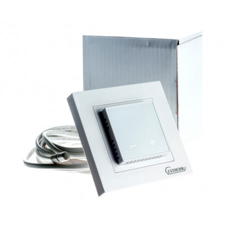 Терморегулятор для теплого пола EXTHERM ET-44 WI-FI (черный)