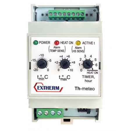 Метеостанция EXTHERM Th-METEO для крыш, водостоков, площадок, ступеней