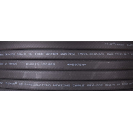 Греющий кабель для кровли Fine Korea GRX-2CR30 (30 Вт)