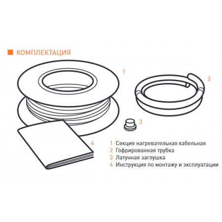 Нагревательный кабель IQWATT IQ FLOOR CABLE - 10 (10,0 м)