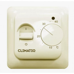 Терморегулятор для теплого пола IQWATT CLIMATIQ BT (бежевый)