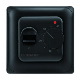 Терморегулятор для теплого пола IQWATT CLIMATIQ BT (черный)