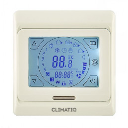 Терморегулятор для теплого пола IQWATT CLIMATIQ ST (бежевый)