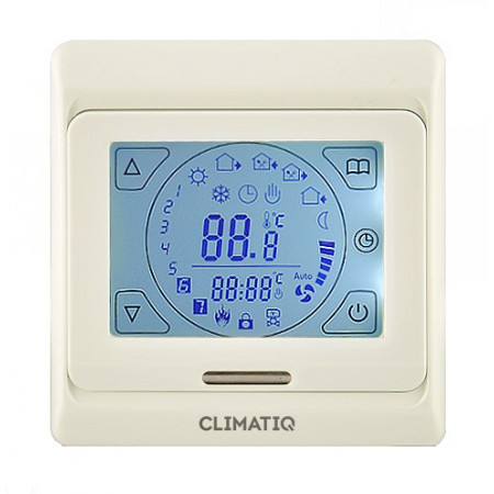 Терморегулятор для теплого пола IQWATT CLIMATIQ ST (бежевый)