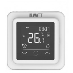 Терморегулятор для теплого пола IQWATT IQ THERMOSTAT SMART HEAT white