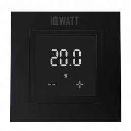 Терморегулятор для теплого пола IQWATT IQ THERMOSTAT D (черный)