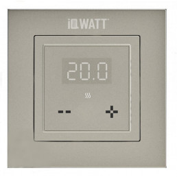 Терморегулятор для теплого пола IQWATT IQ THERMOSTAT D (шампань)