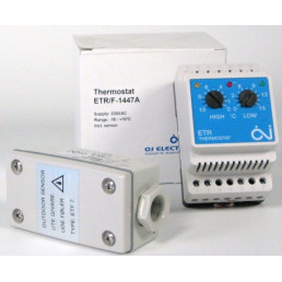 Терморегулятор для греющего кабеля OJ Electronics ETR/F-1447A