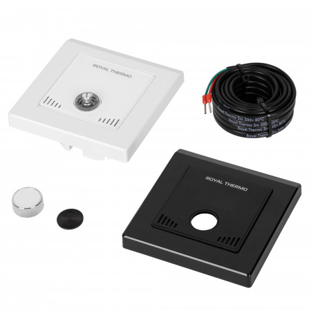 Терморегулятор для теплого пола Royal Thermo Intellon RTI-16 WiFi (белый/черный)