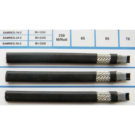 Греющий кабель для кровли SAMREG-24-2CR-UF