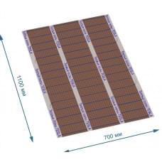 Карбоновый теплый пол Tesla 70*110 см 145 Вт
