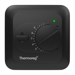 Терморегулятор для теплого пола Thermoreg TI-200 Black