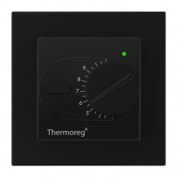 Терморегулятор для теплого пола Thermoreg TI-200 Design Black
