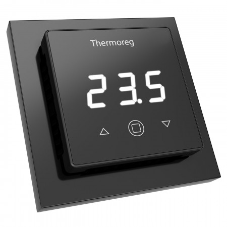 Терморегулятор для теплого пола Thermoreg TI-300 Black