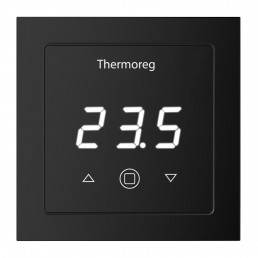 Терморегулятор для теплого пола Thermoreg TI-300 Black