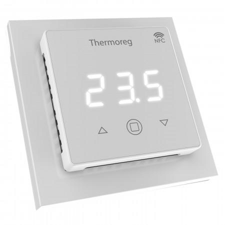 Терморегулятор для теплого пола Thermoreg TI-700 NFC White