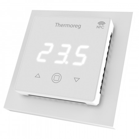 Терморегулятор для теплого пола Thermoreg TI-700 NFC White