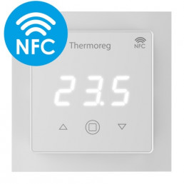 Терморегулятор для теплого пола Thermoreg TI-700 NFC White