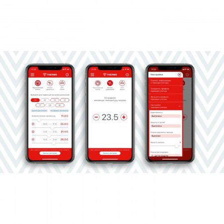 Терморегулятор для теплого пола Thermoreg TI-700 NFC White
