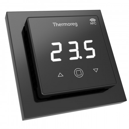 Терморегулятор для теплого пола Thermoreg TI-700 NFC Black