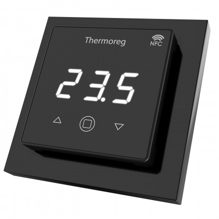 Терморегулятор для теплого пола Thermoreg TI-700 NFC Black