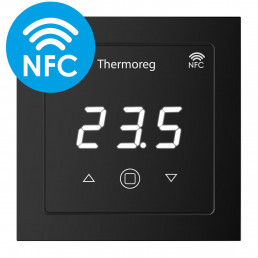Терморегулятор для теплого пола Thermoreg TI-700 NFC Black