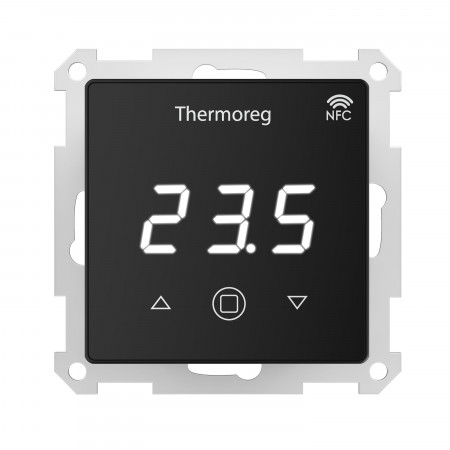 Терморегулятор для теплого пола Thermoreg TI-700 NFC Black