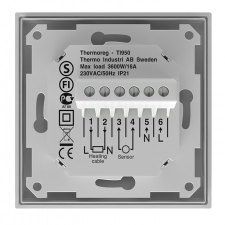 Терморегулятор для теплого пола Thermoreg TI-950