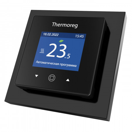 Терморегулятор для теплого пола Thermoreg TI-970 Black