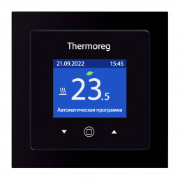 Терморегулятор для теплого пола Thermoreg TI-970 Black