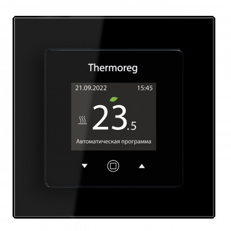 Терморегулятор для теплого пола Thermoreg TI-970 Black