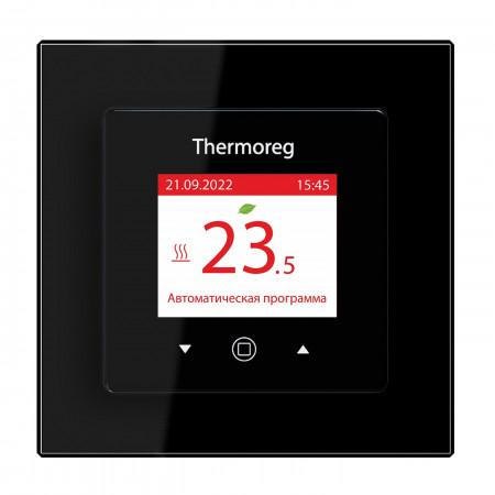 Терморегулятор для теплого пола Thermoreg TI-970 Black
