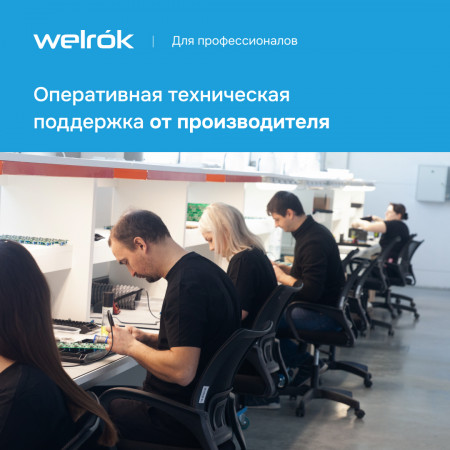 Реле напряжения в разетку Welrok PR bk