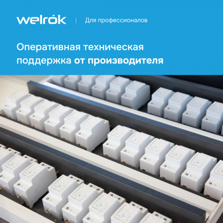 Реле напряжения Welrok VI-32 с контролем тока